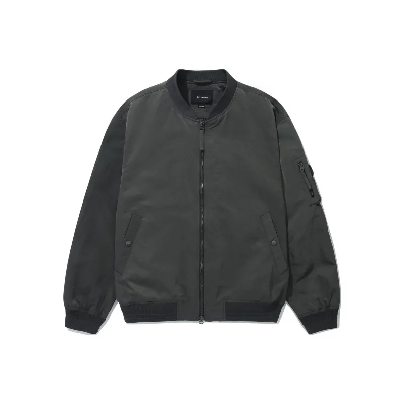 COVERNAT SS24 Baseball Jacket Unisex Charcoal-0
