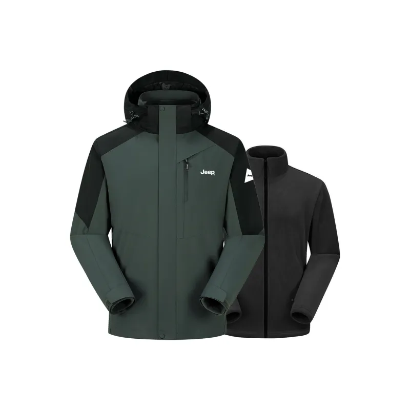 Jeep Waterproof, Thermal, And Windproof Windbreaker Jacket Unisex-15