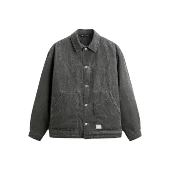 ZARA Jacket Men's Zebra Print Gray