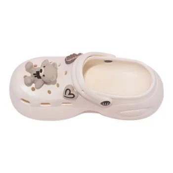 TEDDY ISLAND Teddy Love Women's Summer Home Slippers Outerwear With Squashy And Bouncy Feeling Thickened EVA Base