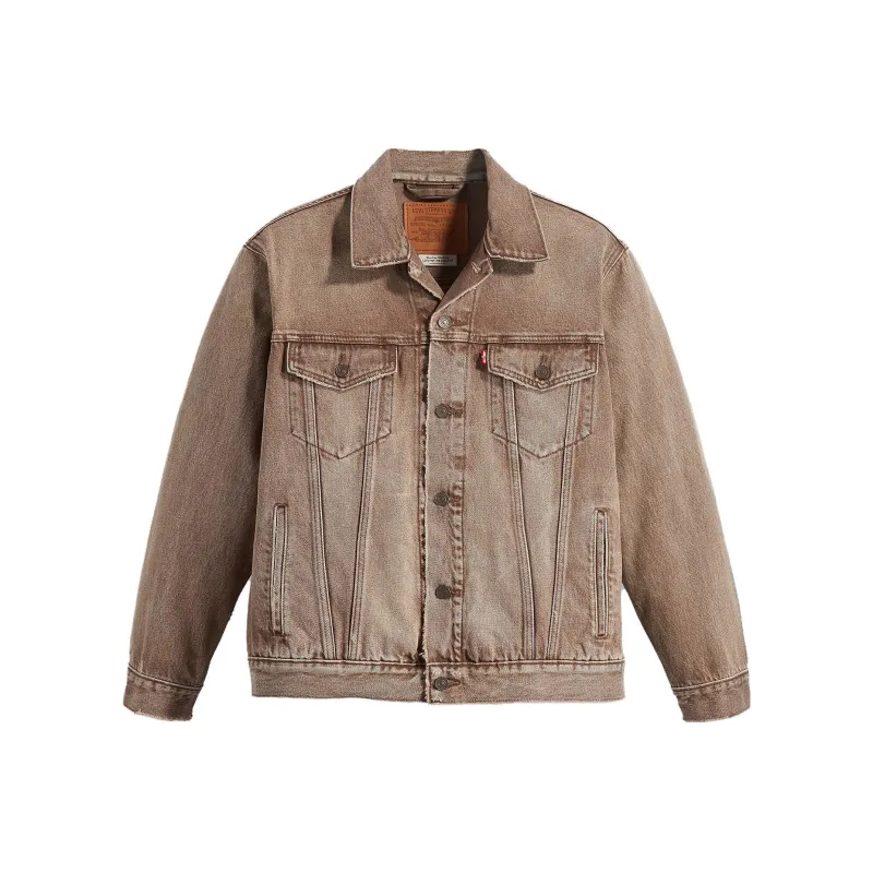 Levis Jackets Men Brown-0