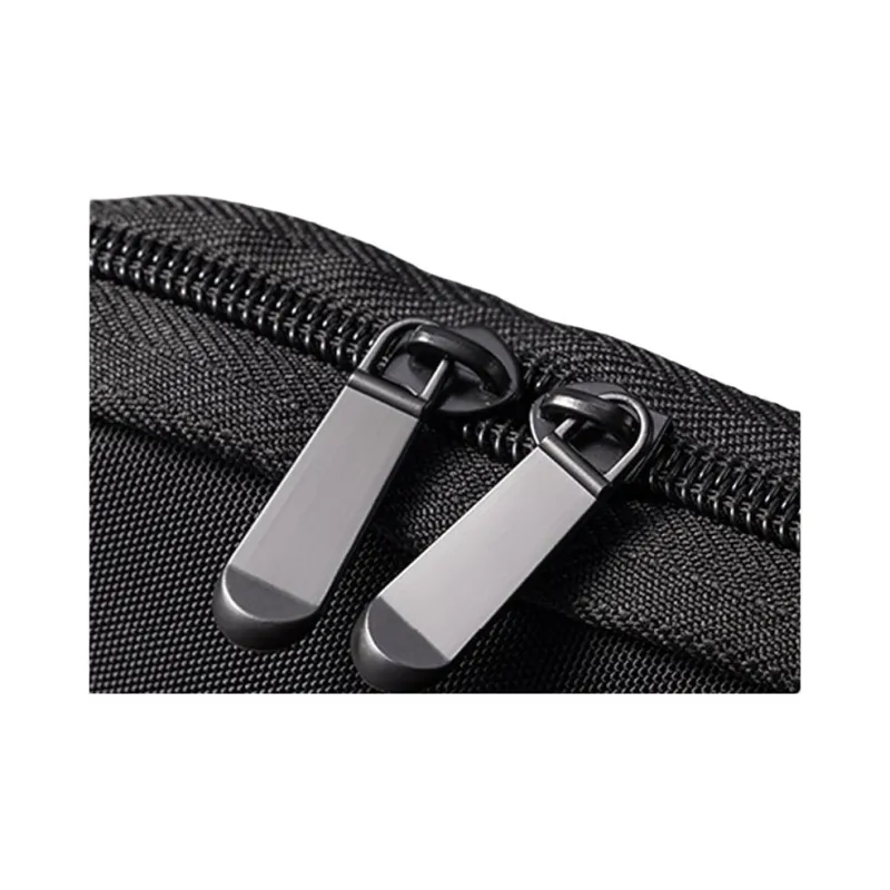 Deli Polyester With PU Briefcase Regular Men's Black-4
