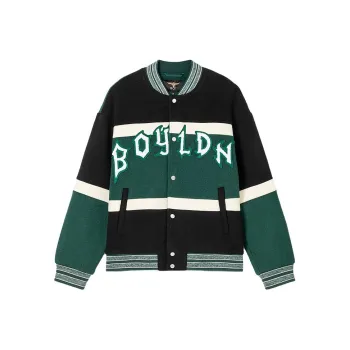 Boy London Baseball Jacket Unisex Green
