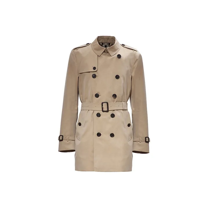 Burberry Trench Coat Men's Honey-0