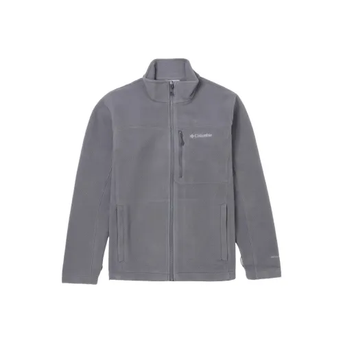 Columbia Marys Peak™ Sweat-shirt Velvet feel Coat Men's Gray