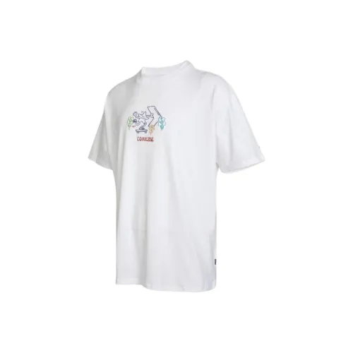 Converse Pushing Along T Shirt Men's White