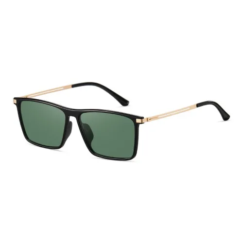 Yamaichi Maru Alloy TR90 Square Sunglasses Unisex