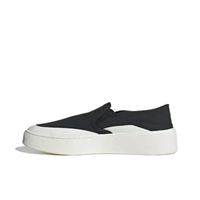 Adidas FOS LABCOURT LIGHT Anti Slip Wear Resistant Low Top Skateboard Shoes Unisex Black-1