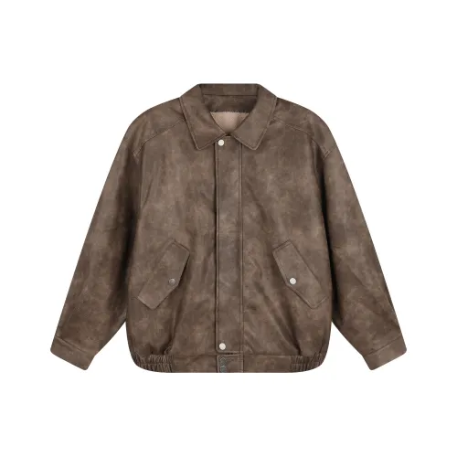 Caver&Hunter Jackets & Coats Unisex Iron Brown