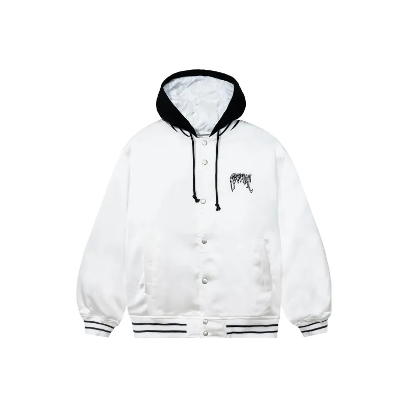 Revenge WHITE SPIDER BOMBER Jackets Coats Unisex White-0