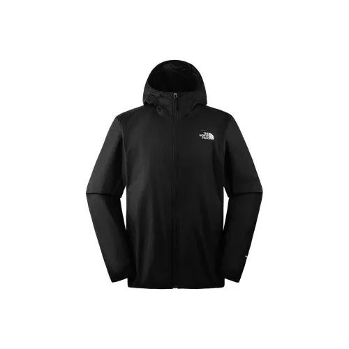 THE NORTH FACE Breathable Windproof Sun Protection Clothing Men's Cosmic Black