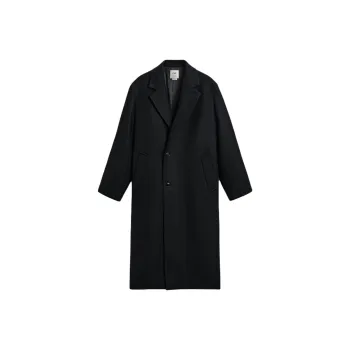 ZARA Coats Men Black