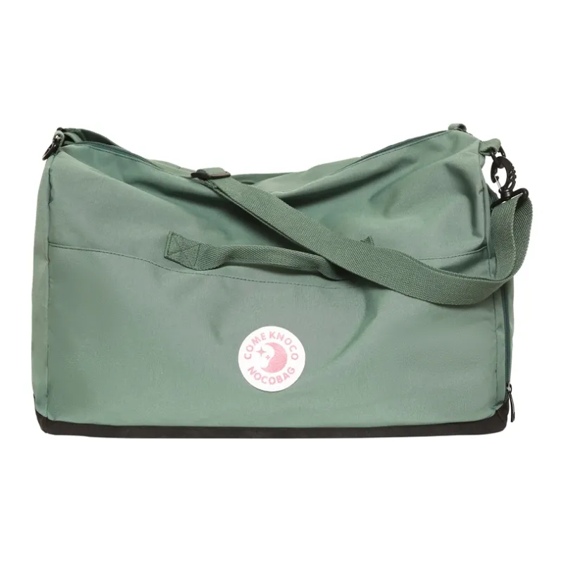 OUZIHUANG Nylon Travel Bag Unisex Black/Green/Gray/Yellow-6
