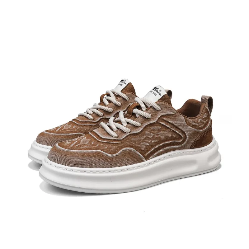 G.N.SHIJIA Slip Resistant Cushioning Abrasion Resistant Lightweight Low Top Skateboard Shoes Men's-17