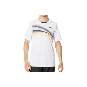 Asics T Shirts Men White