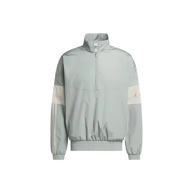 Adidas Originals Warm-Up Basketball Jacket Jackets Coats Men's Green-0