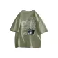 [100% cotton]Palm Green (Tf Graffiti King Chest Logo_tf Graffiti King Back Logo)