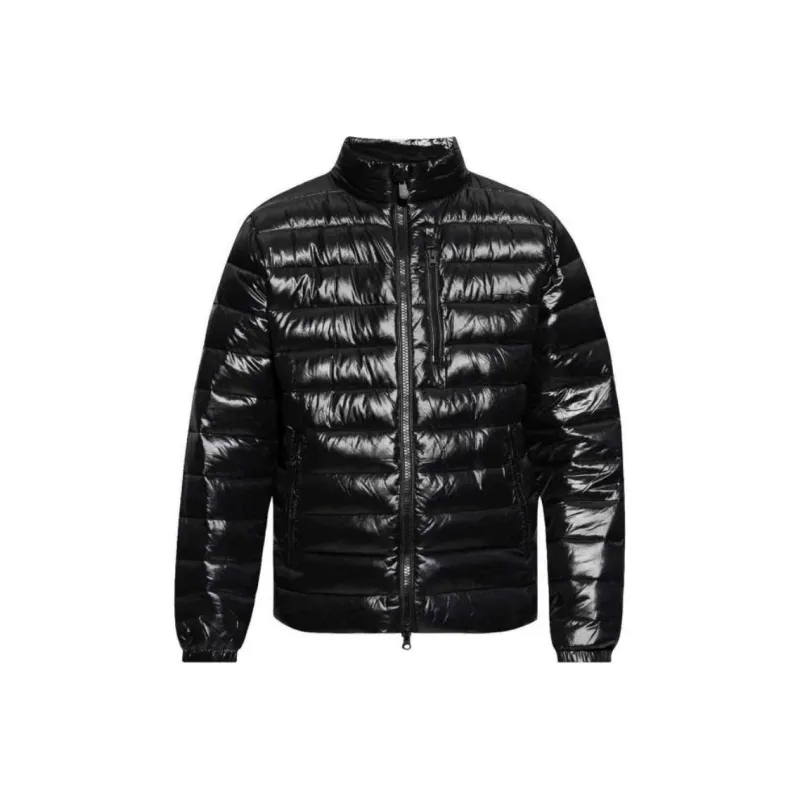 SAVE THE DUCK Logo patch Padded Jacket-0