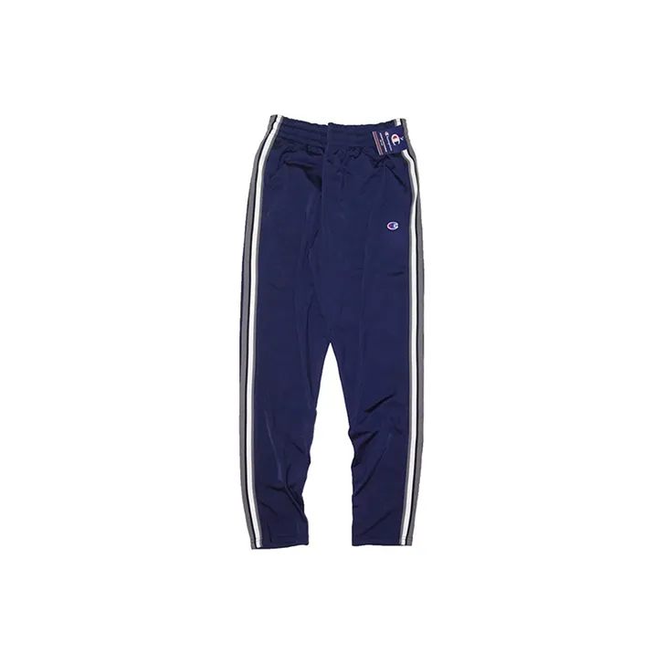 Champion Knitted Sweatpants US Version Unisex Navy Blue-0