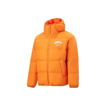 LiNing Badfive Down Jacket Men's Autumn Tangerine