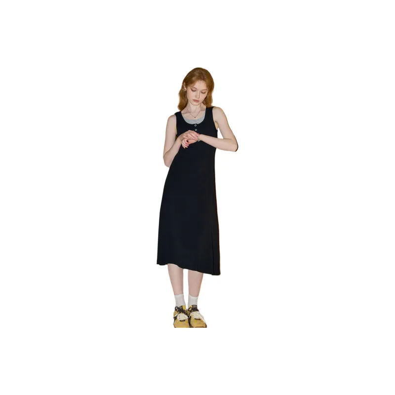 KUHNMARVIN Sleeveless Dress Women's Black-2