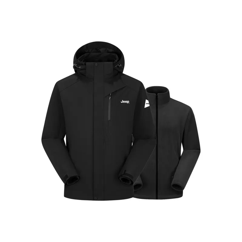 Jeep Waterproof, Thermal, And Windproof Windbreaker Jacket Unisex-29