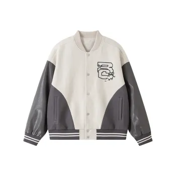 RickyisClown Baseball Jacket Unisex Green & Gray