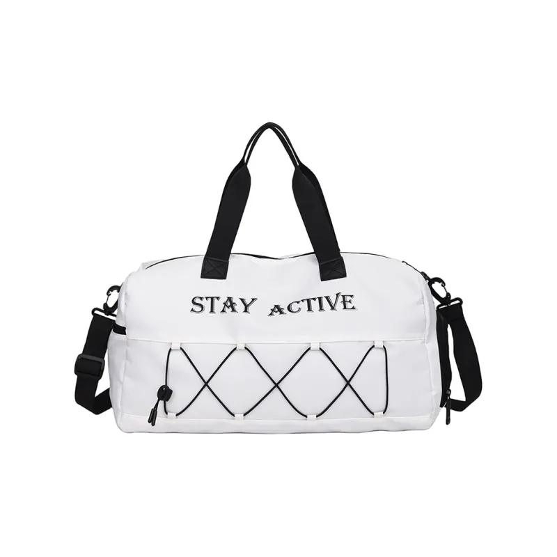 Yalu Nylon Travel Handbag Unisex Multicolor-0