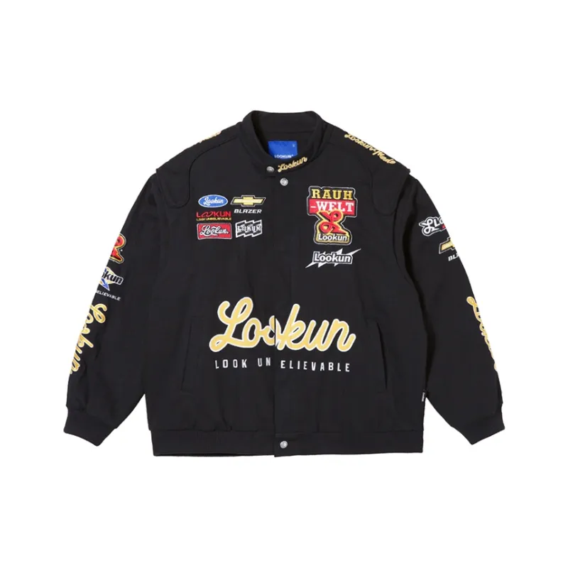 LOOKUN Baseball Jacket Coat Unisex-0