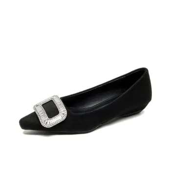 City Camel Casual Single Shoes Women's Black
