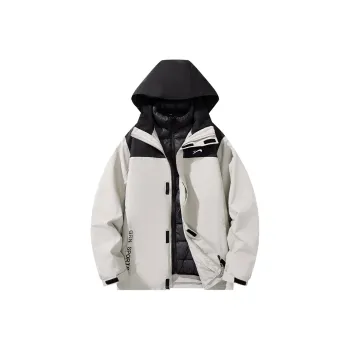 K bird Waterproof And Windproof To Keep Warm Windbreaker Jacket Unisex