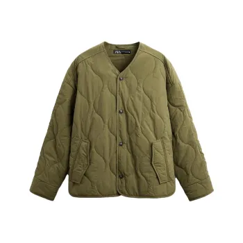 ZARA Jackets Men Olive Green