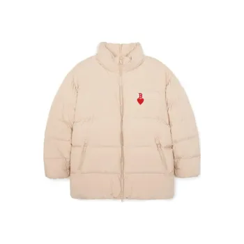 MLB HEART MID PADDING Jackets Unisex Pink