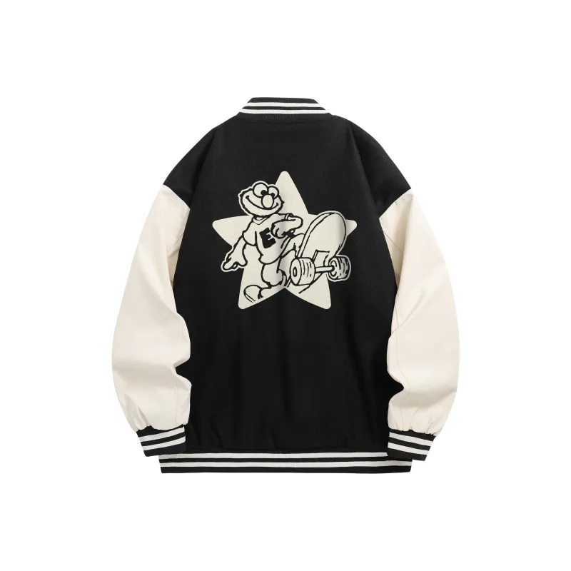 SESAME STREET Baseball Jacket Unisex-0