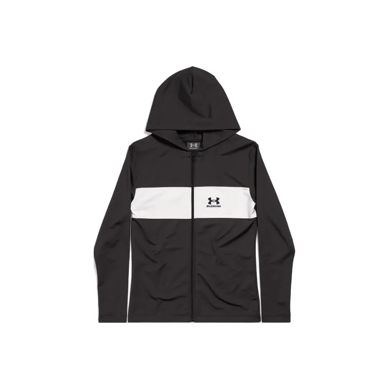 Balenciaga Logo Detailed Zip Up Jacket-0