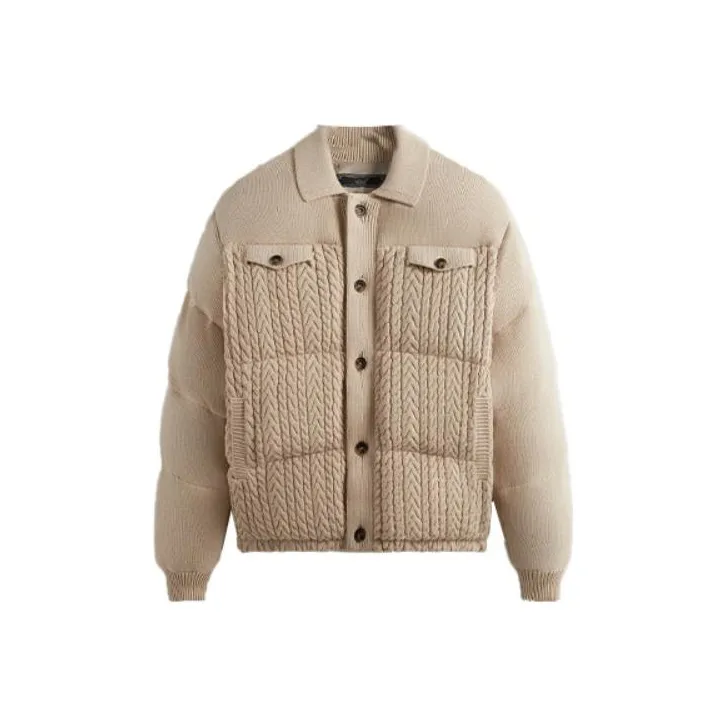 KITH Puffed Stiles Knit Trucker Jacket-0