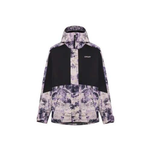 Oakley Jacket Men's Oxidized Print Light Purple