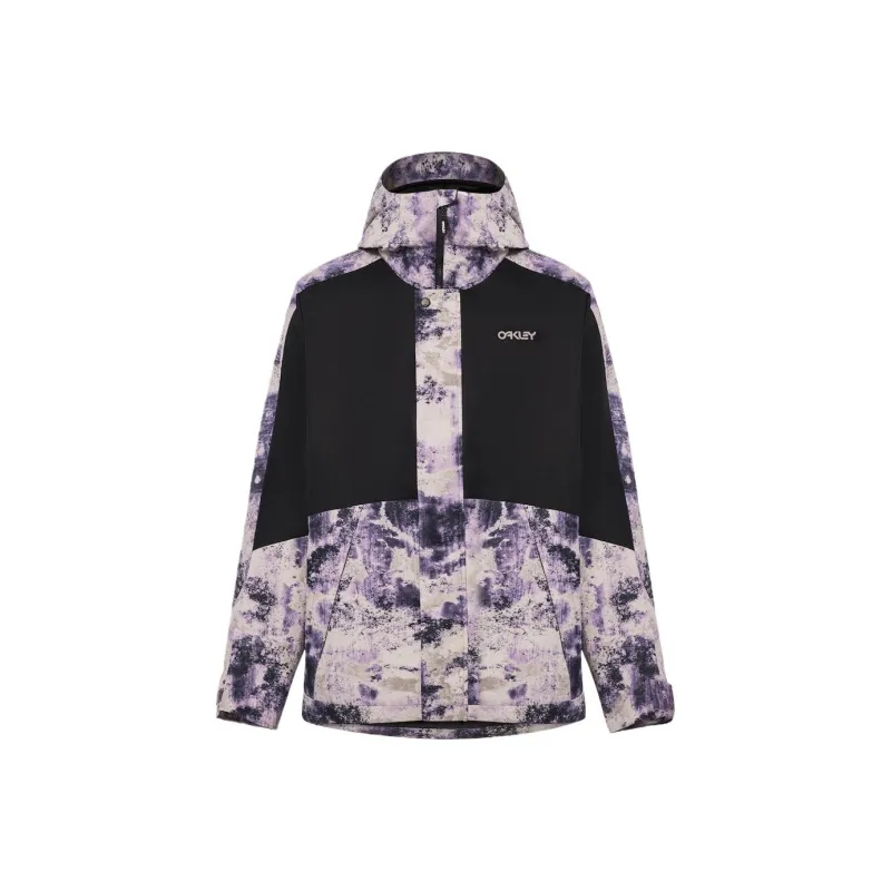 Oakley Jacket Men's Oxidized Print Light Purple-0