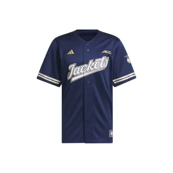 Adidas Georgia Tech Reverse Retro Replica Baseball Jersey