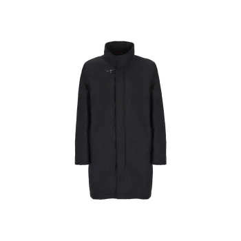 FAY High Neck Long Sleeved Coat