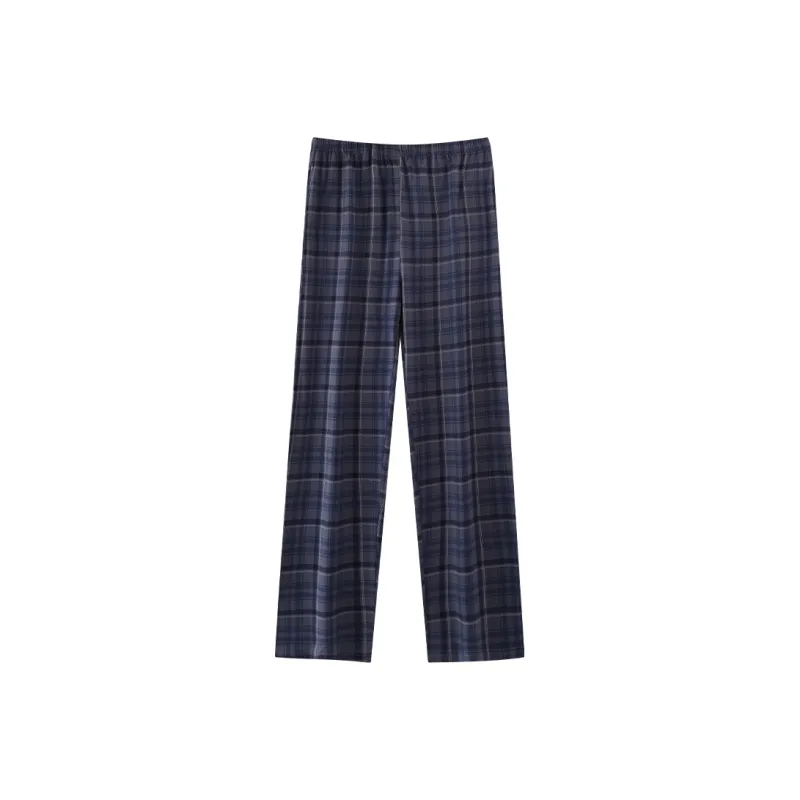 MADALLO Pajama Pants Men's Navy Blue-0