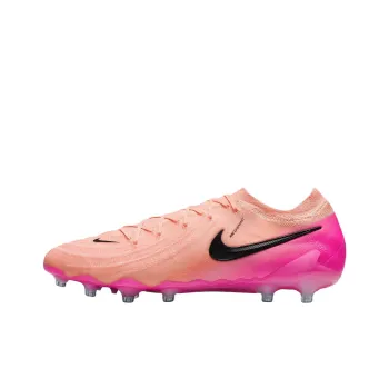 Nike Phantom GX 2 Elite Anti Slip Wear Resistant Soccer Shoes Unisex Pink