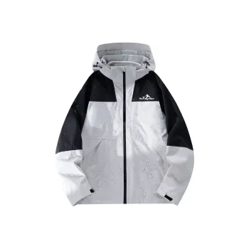 Hurley AW24 Water-Resistant Windproof Warm Water-Repellent Cold-Resistant Rainproof Windbreaker Jacket Unisex
