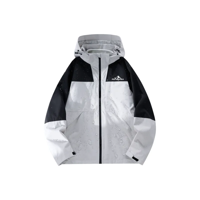 Hurley AW24 Water-Resistant Windproof Warm Water-Repellent Cold-Resistant Rainproof Windbreaker Jacket Unisex-29