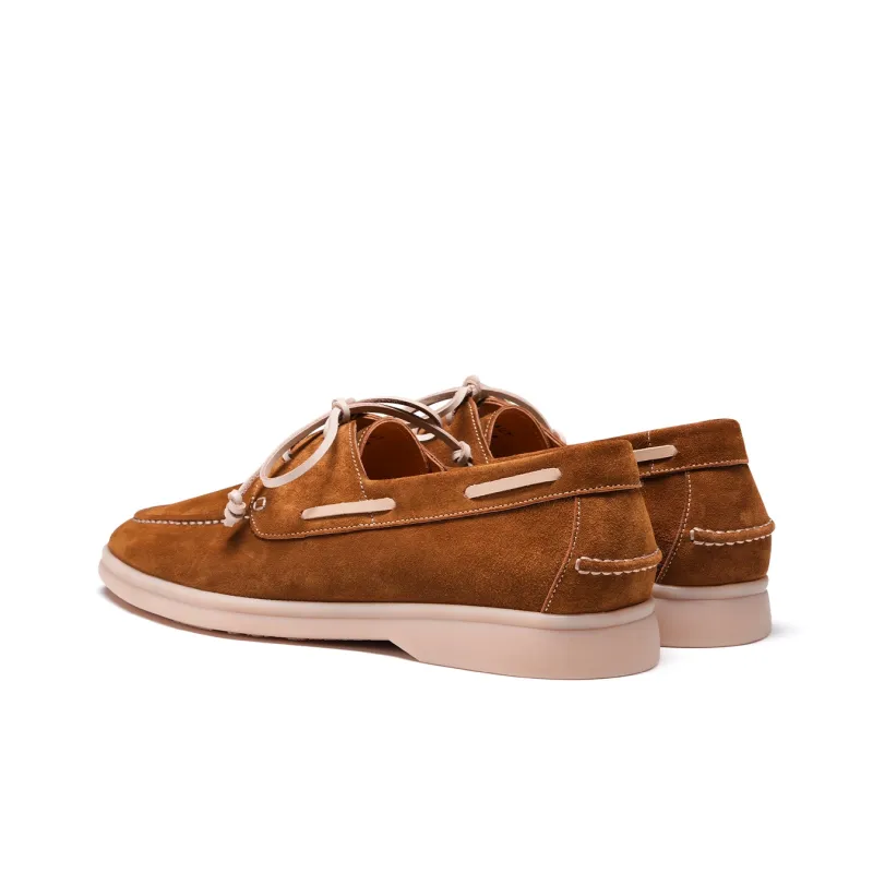 TRUFFAUT Breathable Soft Sole Loafers Boat Shoes Men's-9