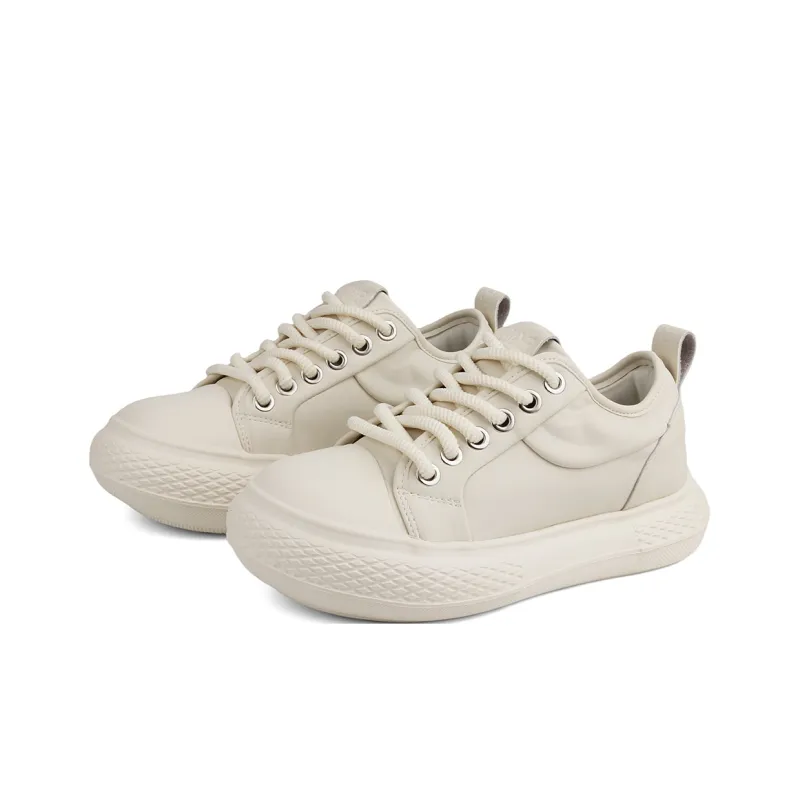 WENPU Slip-Resistant Lightweight Height Increasing Low-Top Casual Shoes Women's-8