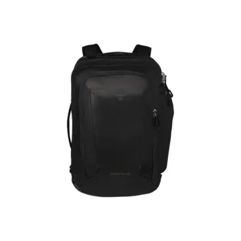 OSPREY Nylon Travel Bag Backpack Unisex Black