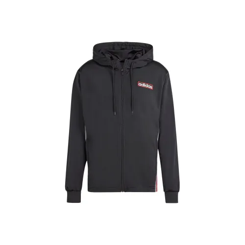 Adidas Originals Logo embroidered Zipped Hoodie