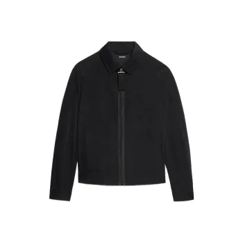 Jacquemus Grosgrain Zip Up Bomber Jacket