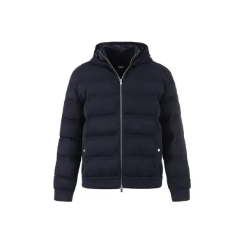HUGO BOSS Jackets Coats Men's Dark Blue